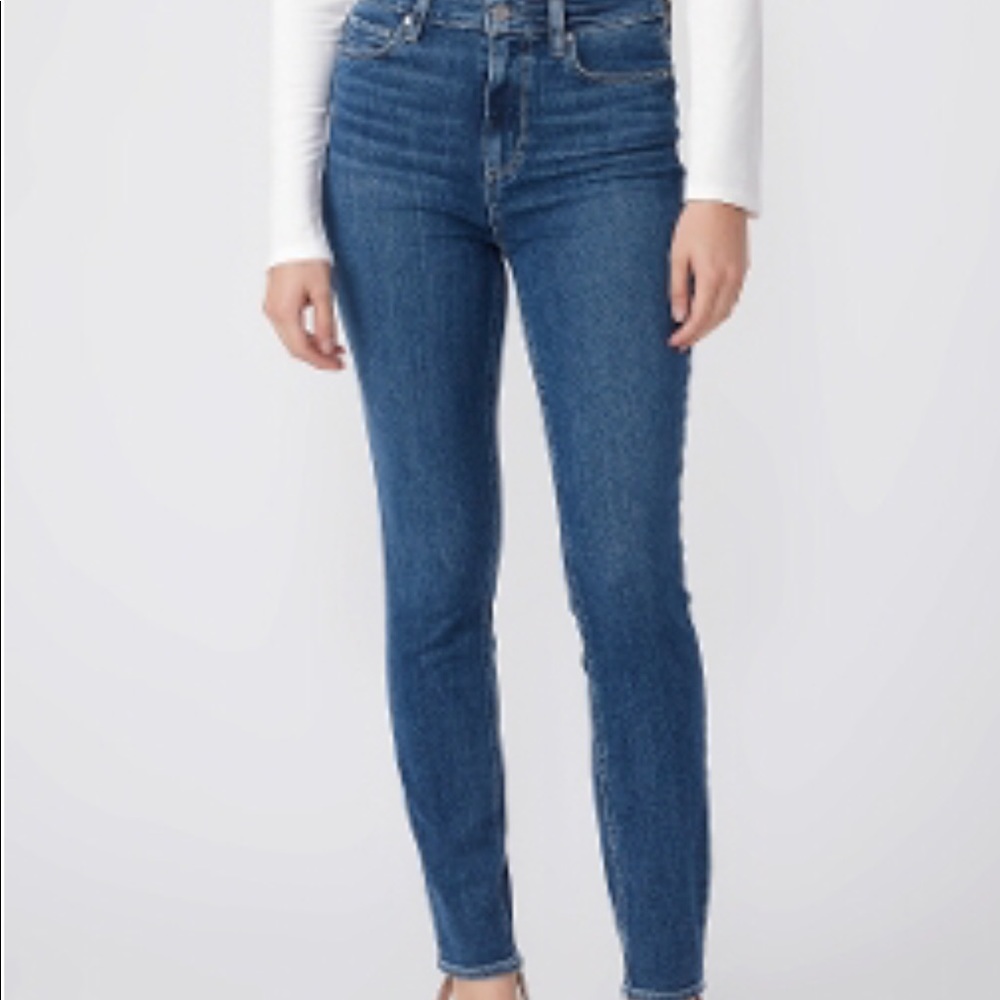 Paige high waisted Margot Ankle jeans. NWT